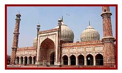 Jama Masjid during 4 days delhi agra tours