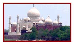 Taj Mahal agra stunning view